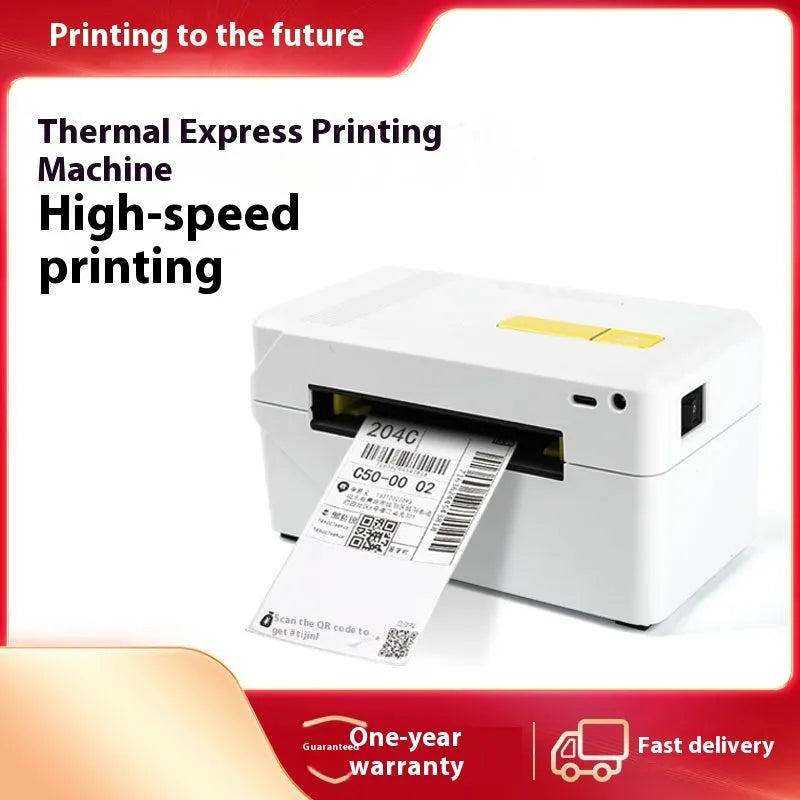 FlashLabel thermal express face label printer for shipping documentation with USB connection