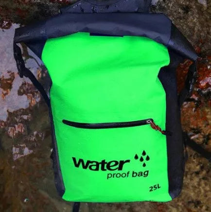 25L waterproof mountaineering bag in vibrant colors for outdoor sports