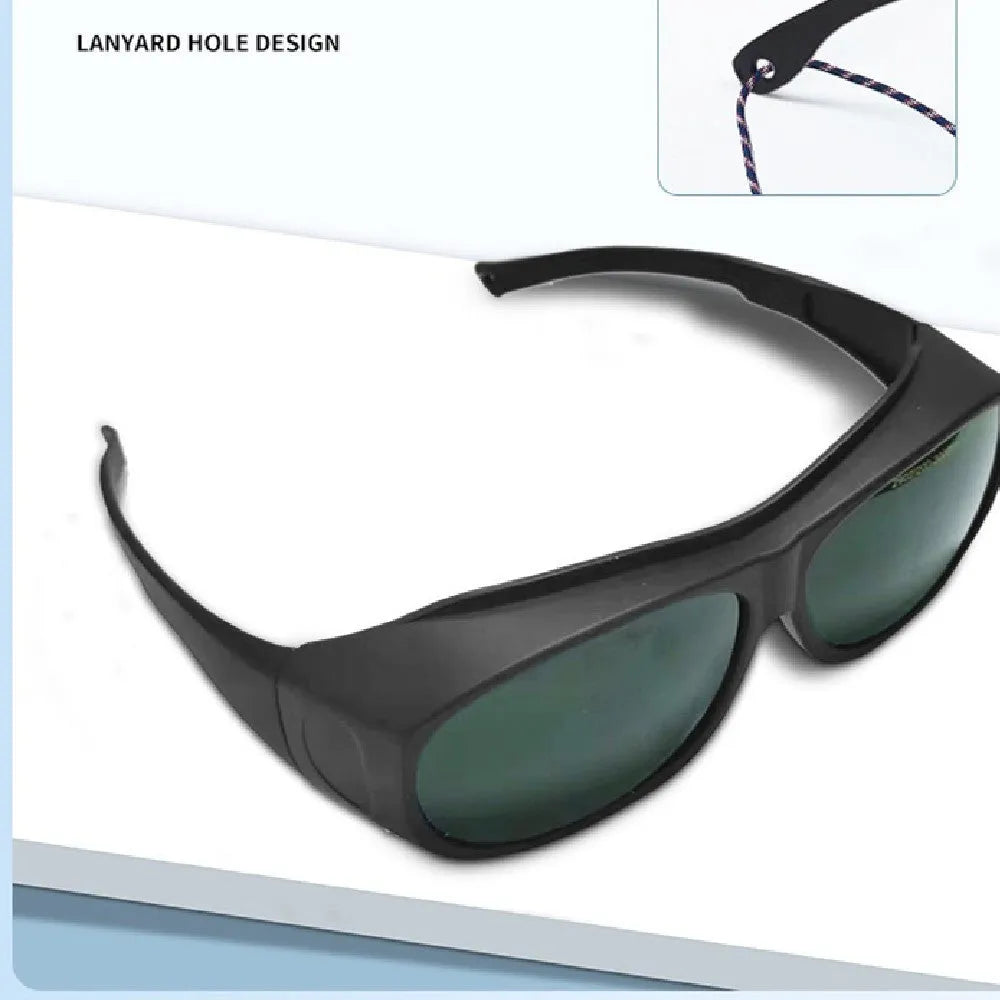Photon skin rejuvenation laser protection goggles with 200-2000nm filtering and polycarbonate construction