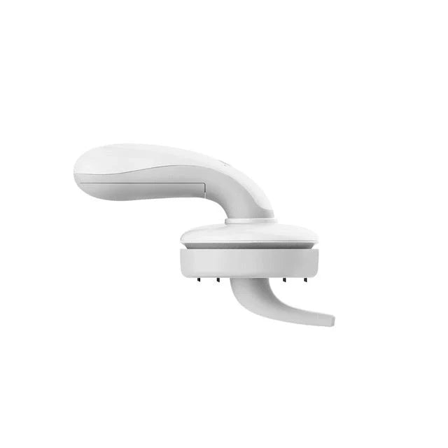 Mini desktop vacuum cleaner in pink, green, blue, and gray for dust removal