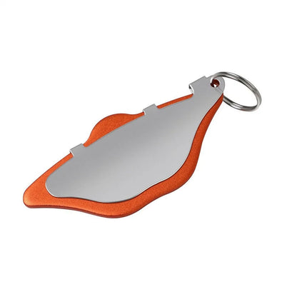 Mountain bike disc brake linings with scratch-proof grinding discs in black and orange options