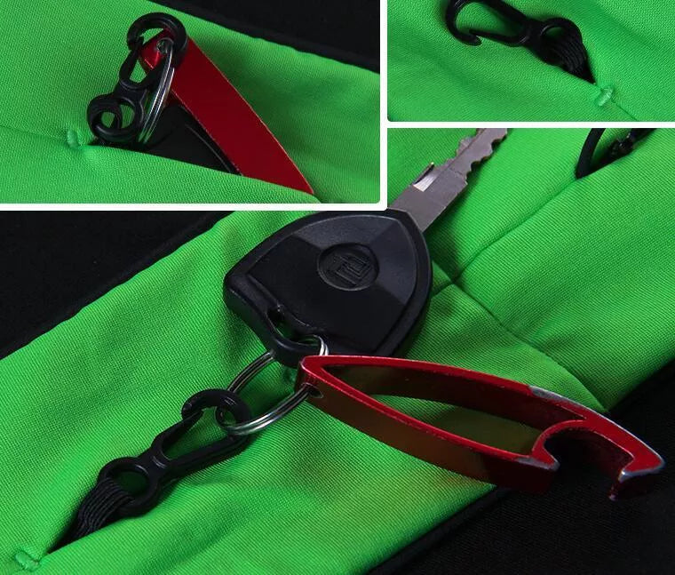 Elastic waistband sports belt bag for mobile phones in various colors