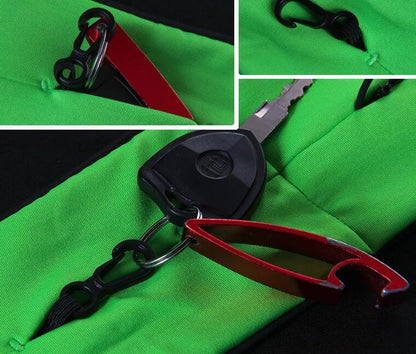 Elastic waistband sports belt bag for mobile phones in various colors