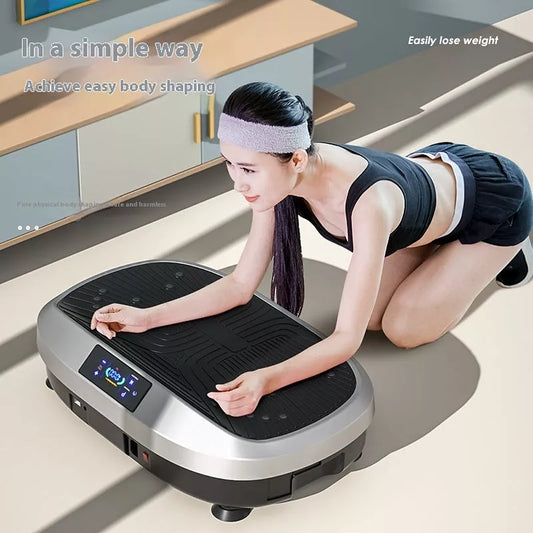 Vibration Sports Belly Contracting Body Shaping Power Plate with 180 power output