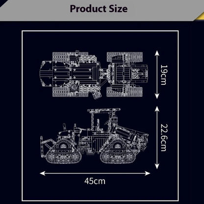 Educational building blocks car toy set with small particle plastic components for teenagers aged 7-14 years