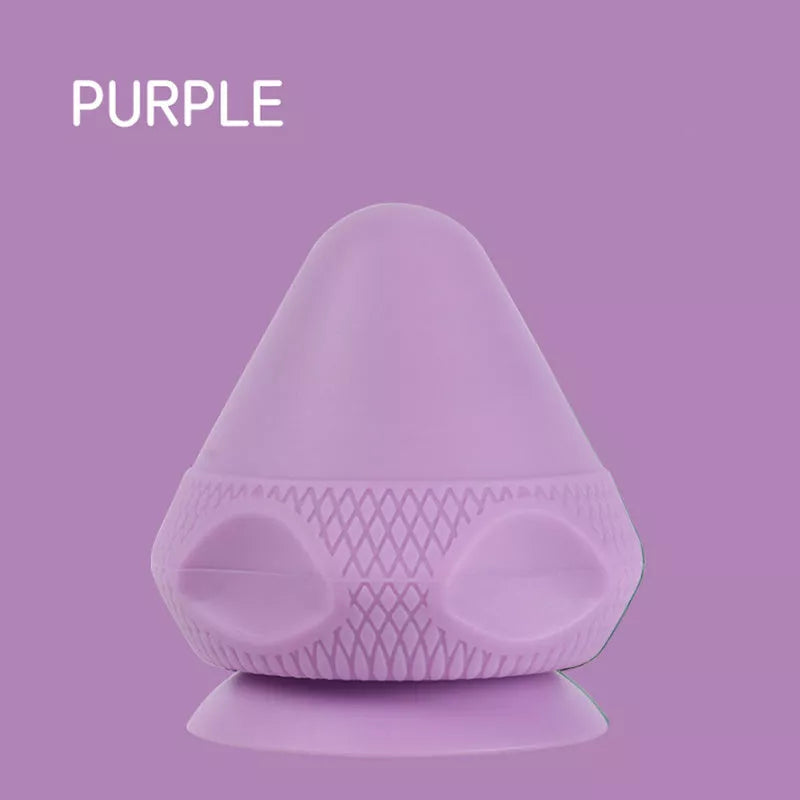 Silicone Massage Cone with suction cup for deep tissue muscle relief