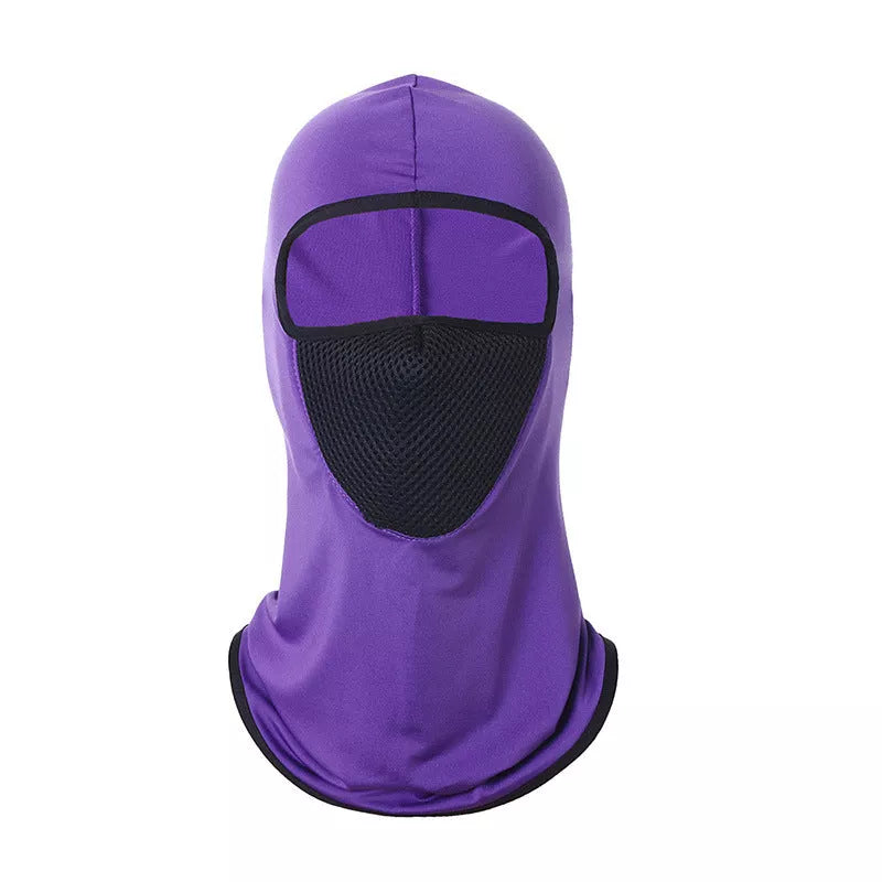 Printed Breathable Headgear Mask in various colors for windproof and sunscreen protection