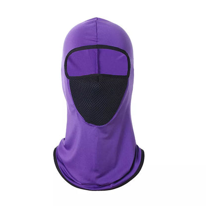 Printed Breathable Headgear Mask in various colors for windproof and sunscreen protection