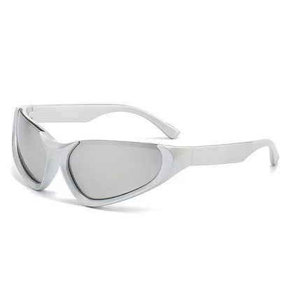 Millennium Future Punk Sunglasses for men in various colors, featuring a simple European and American style with a futuristic edge.