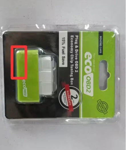A fuel-efficient gasoline car enhancement device, the EcoOBD2 Chip Tuning Box, which can be plugged into the OBD2 port to improve fuel economy.