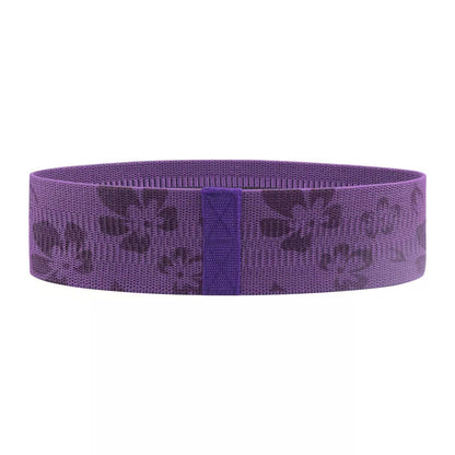 Pure cotton yoga resistance band for hip and buttocks training in various colors and sizes