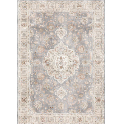 Short pile wool carpet with woven plant patterns in navy blue colour, rectangular shape for study flooring