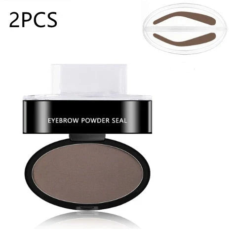 Premium Eyebrow Stamp Kit with waterproof, sweat-proof formula for effortless, natural-looking brows