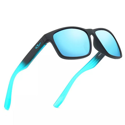 Men's sports polarized sunglasses with UV400 protection and durable PC frame
