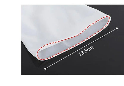 White transparent solid color tenacity thin magic silicone gloves for household use