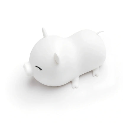 Dudu Pig cartoon LED night light with motion sensor and USB power cable