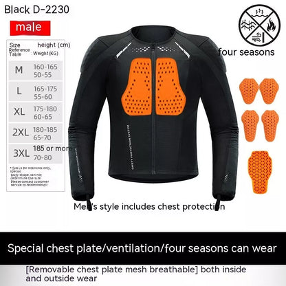 Tension Motorcycle Drop-resistant Protective Gear in various colors and sizes