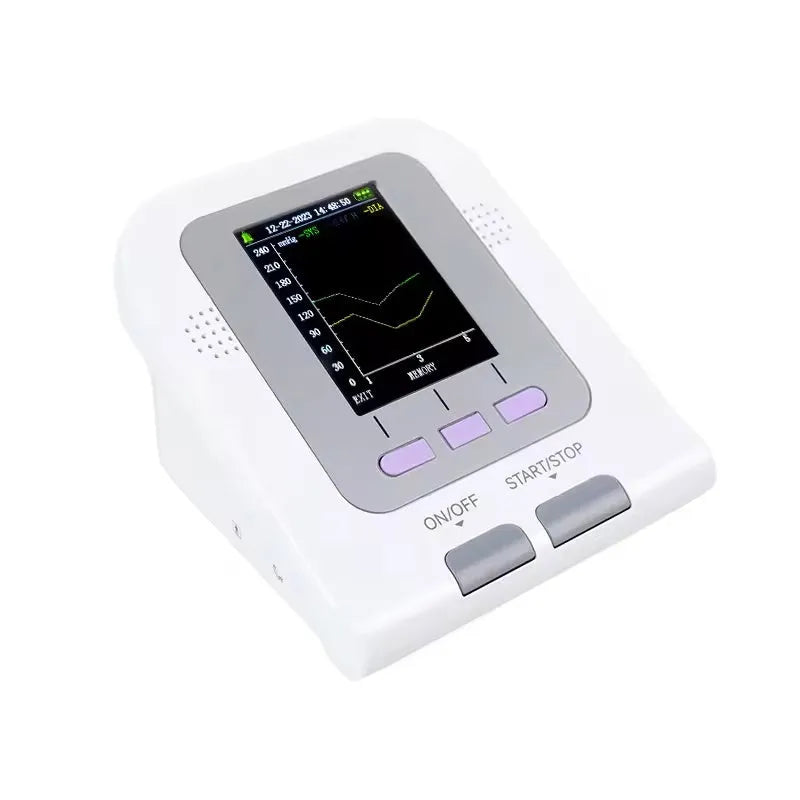 CONTEC08A veterinary blood pressure monitor with LCD screen and cuff for animal measurements