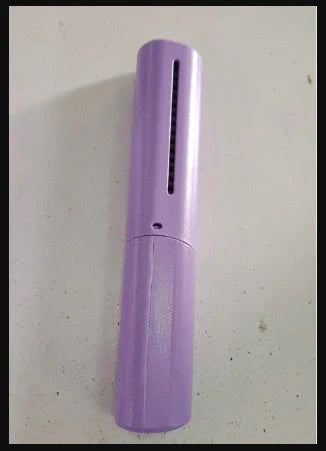 Cordless hair straightener brush with ceramic-infused bristles and negative ion technology for smooth, shiny hair styling