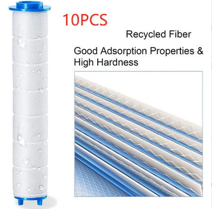 Premium high-pressure rainfall shower head with multiple spray modes and filtration for a refreshing and relaxing bathing experience