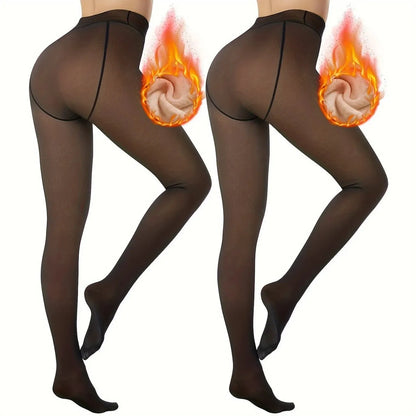 Anti-snagging outerwear leggings in various styles with wool lining thickness options