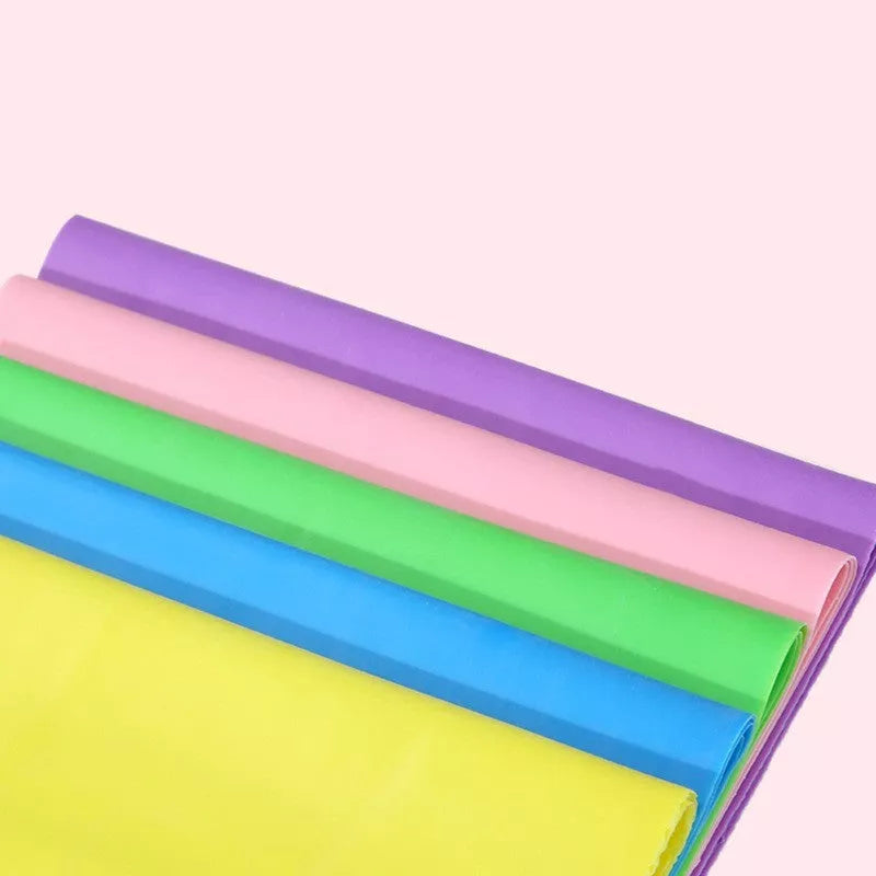 Yoga Tension Belt in various colors for stretching and exercise