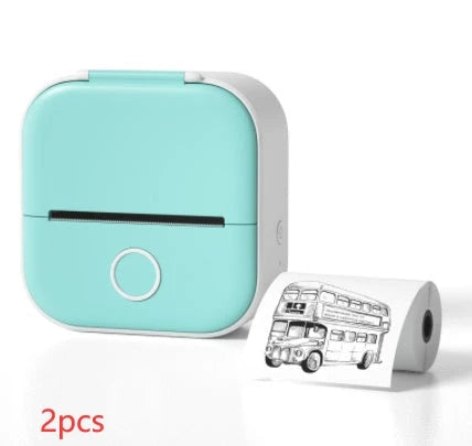 Portable Thermal Label Printer with Bluetooth Connectivity for Home, Office, and Small Business Organization