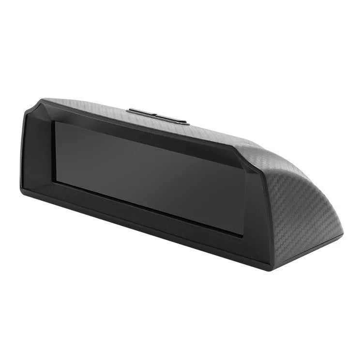 GPS GO 2 car heads-up display monitor showing speed, angle gradient, compass and altitude data on colour LCD screen