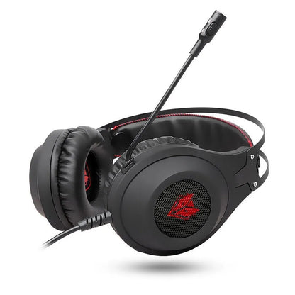 NUBWO N2 black gaming headset with microphone and adjustable headband