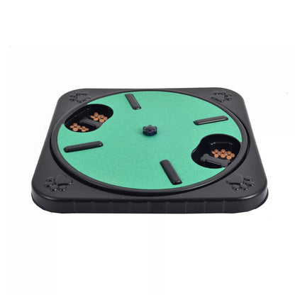 360 Rotating Cat Dog Scratch Board with Treats for Nail Trimming in multiple colors
