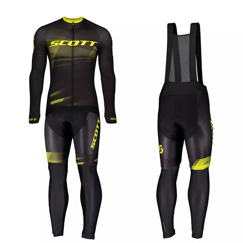 Men's breathable short-sleeve bib cycling jersey for summer road biking in various colors