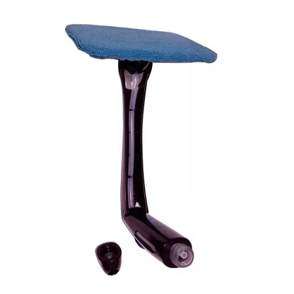 Car Window Brush with swivel head and built-in water sprayer for streak-free cleaning