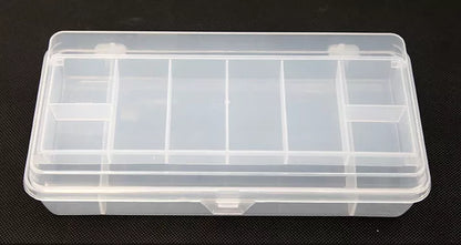 Fishing Accessories Smart Box with double-layer bait storage in transparent color