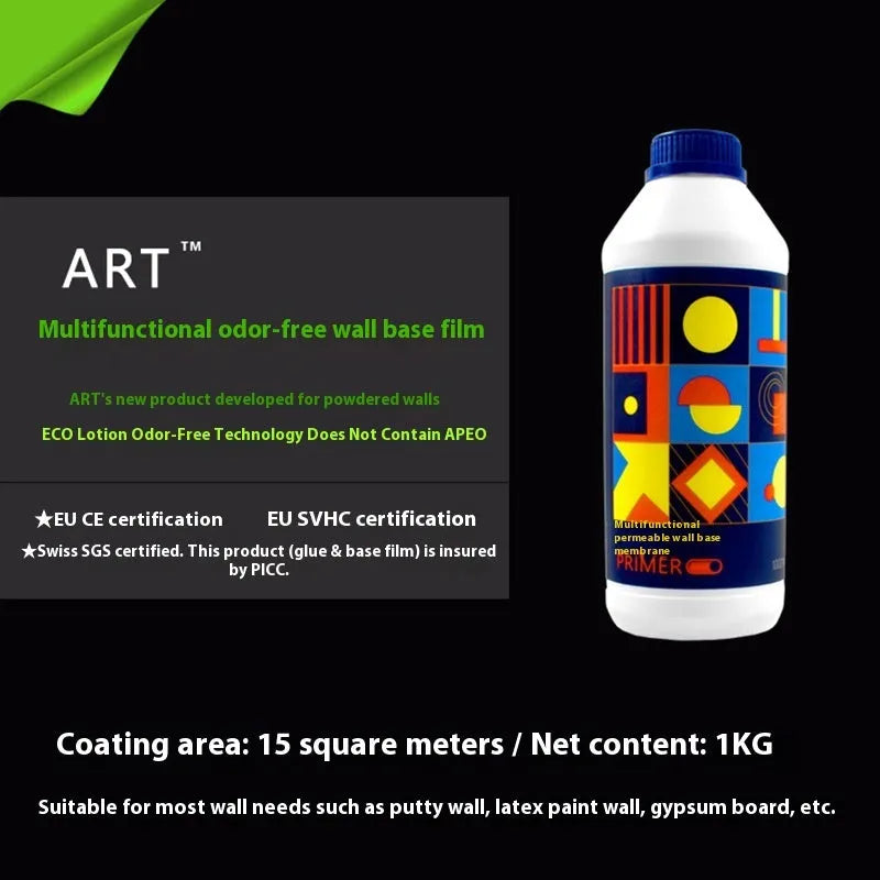 Three rolls of Glutinous Rice Glue E, a formaldehyde-free wallpaper adhesive with clean smell for environmental protection