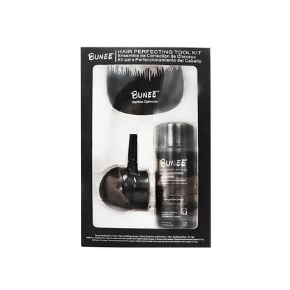 Dense Hair Fibre Powder Three-piece Set box with colour options for thinning hair coverage.