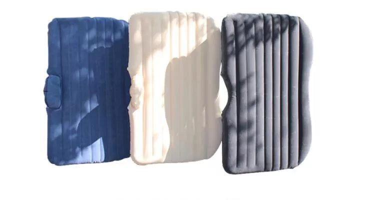 Universal Car Inflatable Bed with ultra-thickened flocking cloth for comfortable road trip sleeps