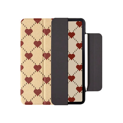 Magnetic double-sided clip protective shell for 10.9-inch iPad Air4 and Air5 tablets with polyurethane construction
