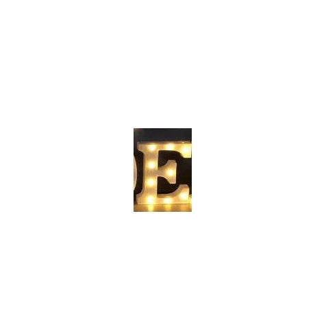 Luminous LED Letter Number Night Light with remote control for weddings and parties