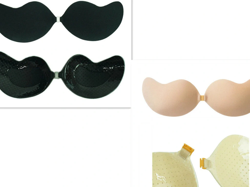 Lala Goddess Deep V Invisible Bra for women, seamless support under swimwear and dresses