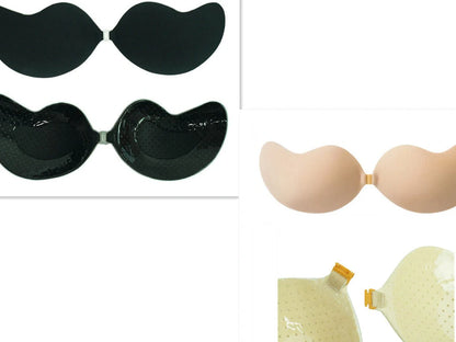 Lala Goddess Deep V Invisible Bra for women, seamless support under swimwear and dresses