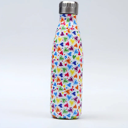 500ml stainless steel sports bottle in various colours with vacuum insulation and secure lid for gym use