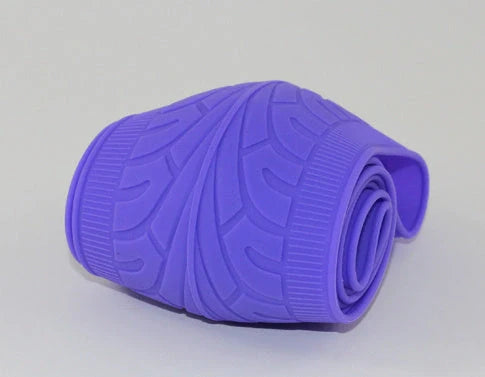 Anjiemei Silicone Steering Wheel Cover in various colors with skid-proof design