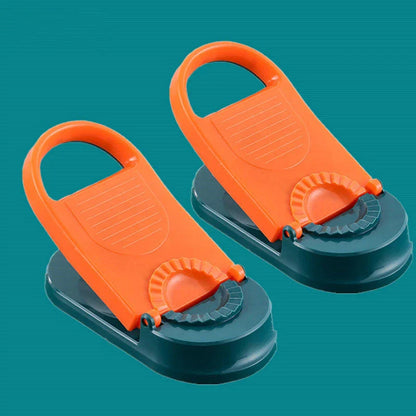 Premium 2-in-1 Dumpling Maker with Ergonomic Handle and Versatile Design for Effortless Dough Pressing and Skin Forming