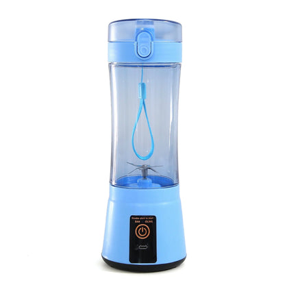 Rechargeable portable blender for making smoothies, shakes, and other on-the-go refreshments