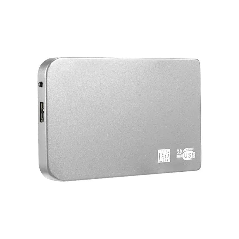 USB 3.0 solid state mobile hard disk with metal shell in black, blue, red, or silver colour
