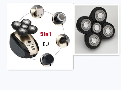 5-in-1 Multifunctional Electric Shaver for Men with 5 Floating Blades