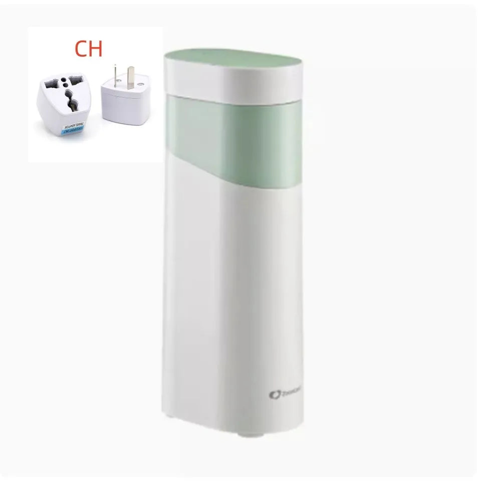 Black or green desktop instant water dispenser with 1600W power and under 1 litre tank capacity
