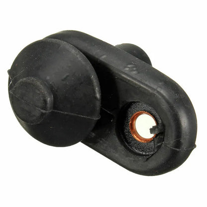 Black universal car interior door light switch with press-fit design for replacement installation