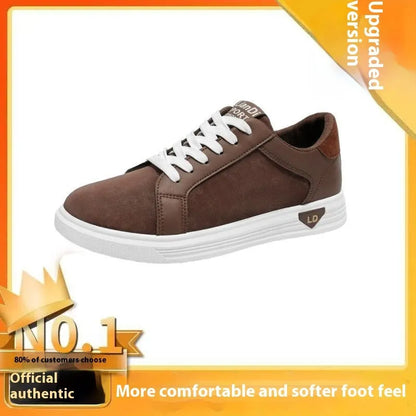 Men's black snake pattern leather high-top sneakers with round toe and rubber sole