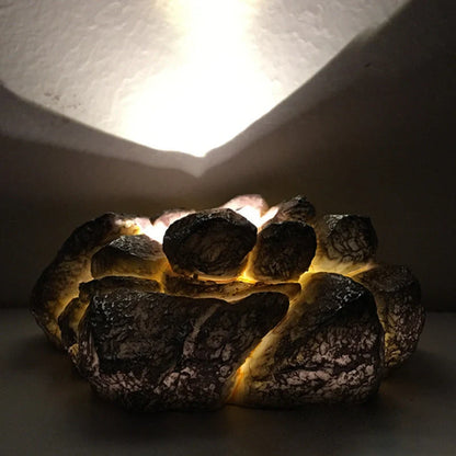 Lava Dragon Egg Desktop Decoration Dinosaur Egg Resin Crafts in various colors and styles